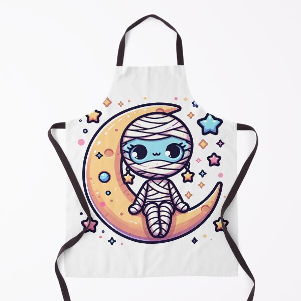 Item preview, Kawaii Mystical Mummy With Star Earrings designed and sold by CanvasCutie.