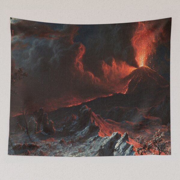 Item preview, Volcan Land #1 - Oil Painting designed and sold by Lukars77.