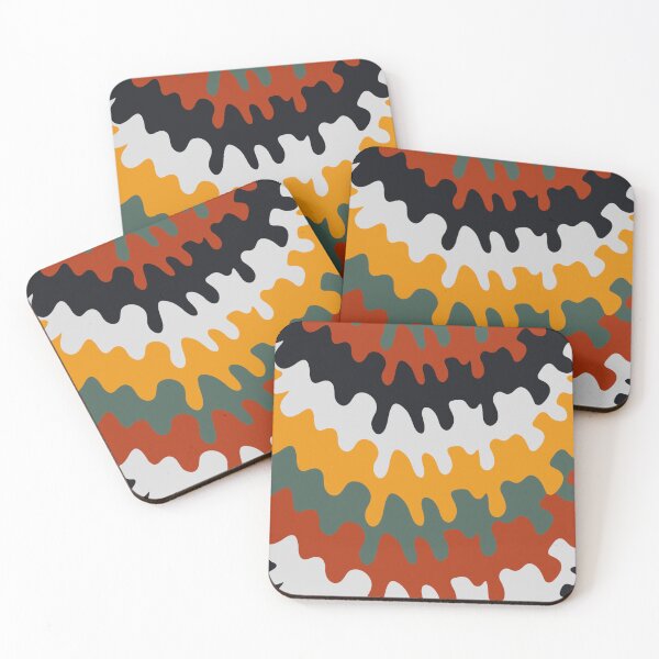 Item preview, Abstract Bold Color Wave designed and sold by LemonFun.