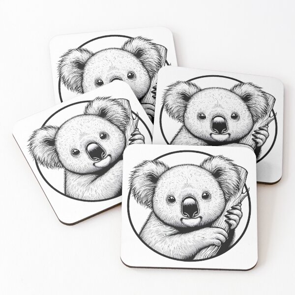 Item preview, cute koala designed and sold by gkhanco.