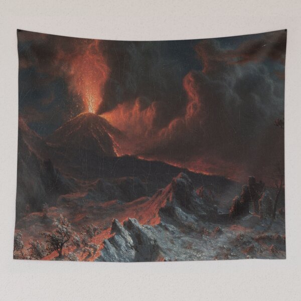 Item preview, Volcan Land #2 - Oil Painting designed and sold by Lukars77.