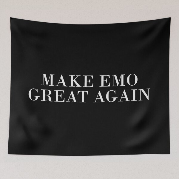 Item preview, Make Emo Great Again designed and sold by byebyesally.
