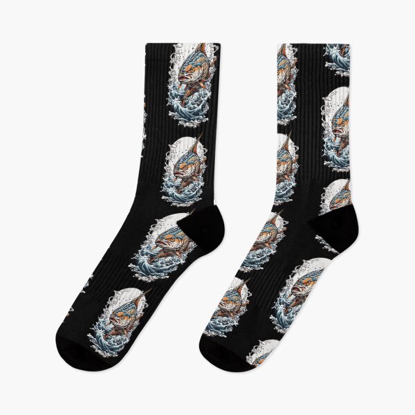 Artikelvorschau, Japanische Kunst Angeln Streetwear Fisch entworfen und verkauft von LuminOrb.