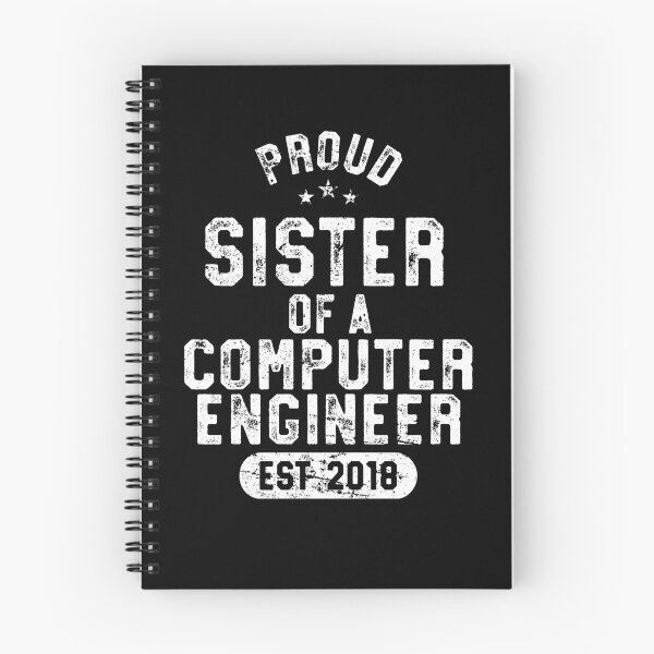 Item preview, Proud Sister Of Computer Engineer Shirt 2018 Graduate T-Shirt designed and sold by 14thFloor.