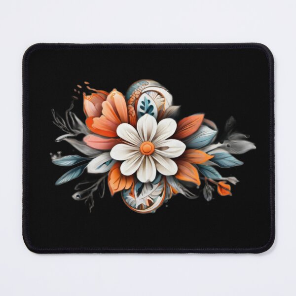 Item preview, Whimsical Boho: Floral and Graphic Delights in White designed and sold by products4urduke.