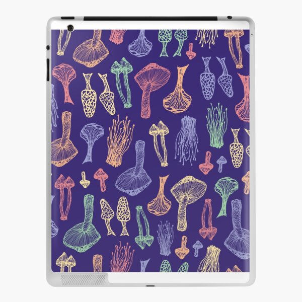 Colorful Mushroom Pattern iPad Skin