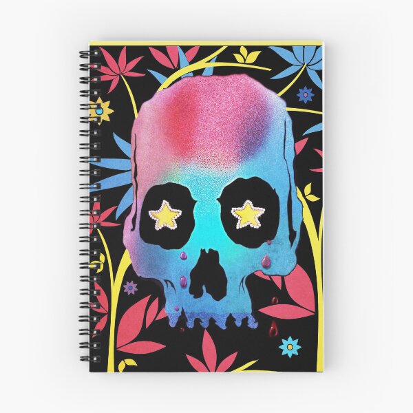 Item preview, VERY MULTICOLORED FANTASY SKULL designed and sold by inarausch2023.