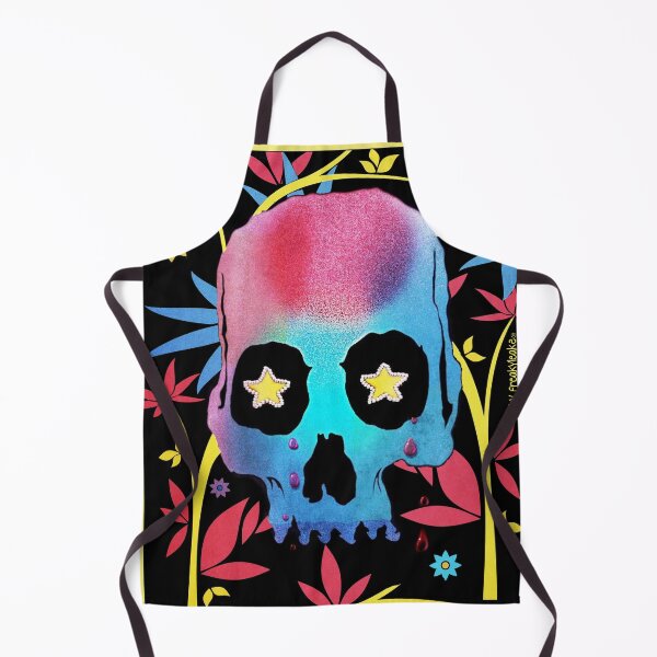Item preview, VERY MULTICOLORED FANTASY SKULL designed and sold by inarausch2023.