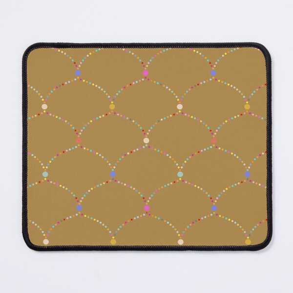 Item preview, Colorful beadings - ochre designed and sold by marialindemann.
