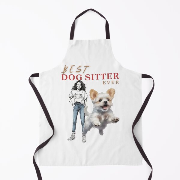 Item preview, Best dog sitter ever, the dog walker girl designed and sold by coloursforkids.