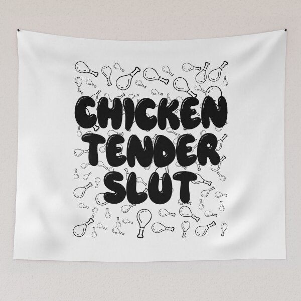 Item preview, CHICKEN TENDER SLUT. BLACK designed and sold by Rejiboustarts.