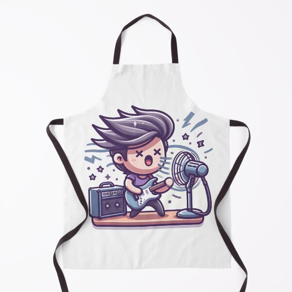 Item preview, Kawaii Rockstar: Electric Guitar designed and sold by CanvasCutie.