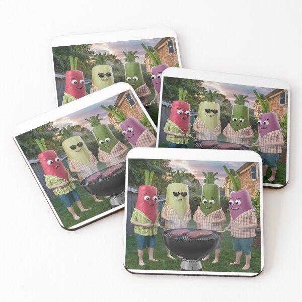 Item preview, Vegetable Friends at a Barbeque. designed and sold by RWCarpenter.