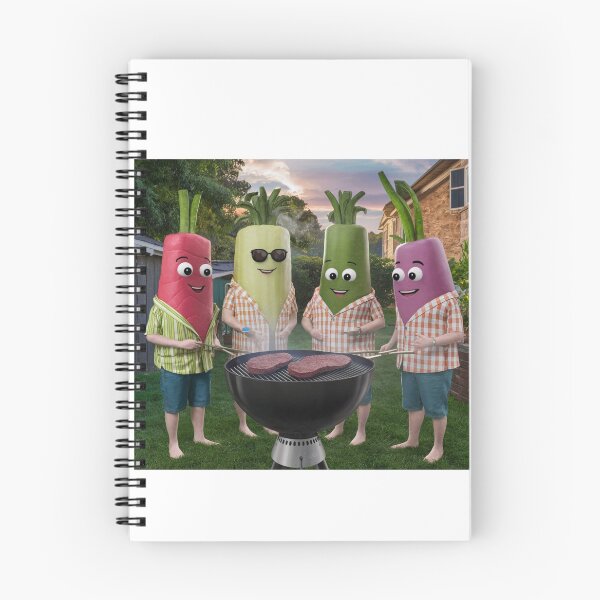 Artikelvorschau, Gemüsefreunde beim Grillen. entworfen und verkauft von RWCarpenter.