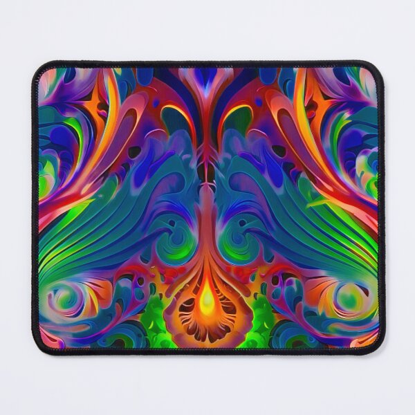 Item preview, Artistic Whirl A Luminous Dance of Abstract Feathers designed and sold by ArtComixHaven.