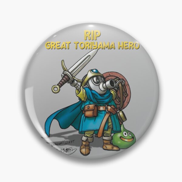 Item preview, RIP GREAT TORIYAMA HERO designed and sold by VictorTael.