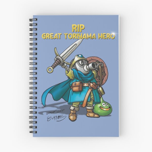 Item preview, RIP GREAT TORIYAMA HERO designed and sold by VictorTael.