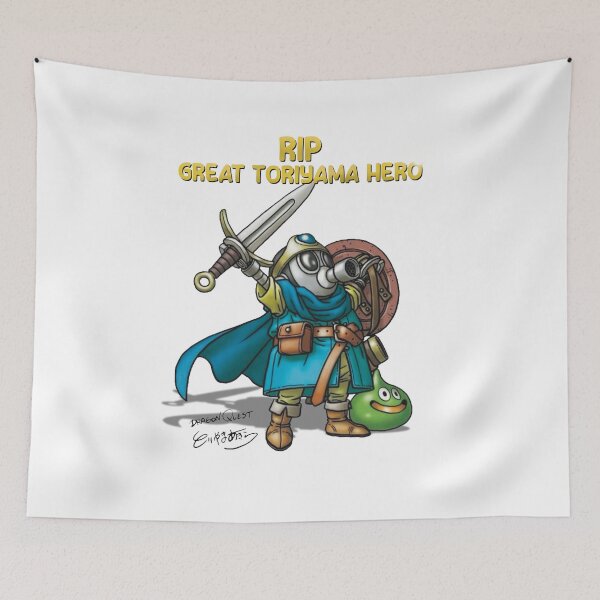 Item preview, RIP GREAT TORIYAMA HERO designed and sold by VictorTael.