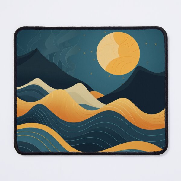 Item preview, Mountain Sunset Pattern designed and sold by NicolasGlowArt.