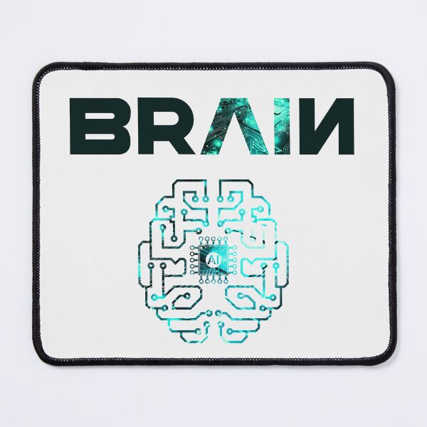 Item preview, Artificial Intelligence Brain AI Technology Microchip designed and sold by stylesip.