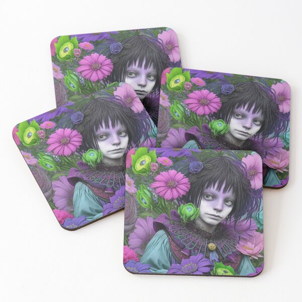 Item preview, Surreal Flower Monster Boy Portrait designed and sold by MadnessEnvelope.