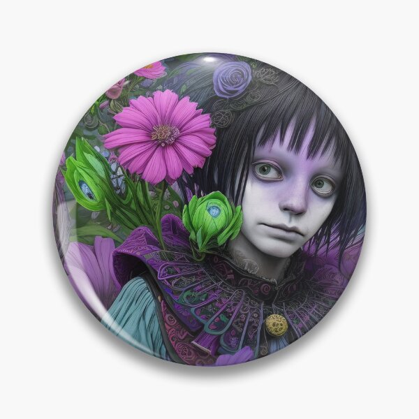 Item preview, Surreal Flower Monster Boy Portrait designed and sold by MadnessEnvelope.