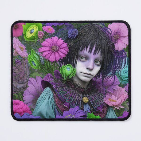 Item preview, Surreal Flower Monster Boy Portrait designed and sold by MadnessEnvelope.