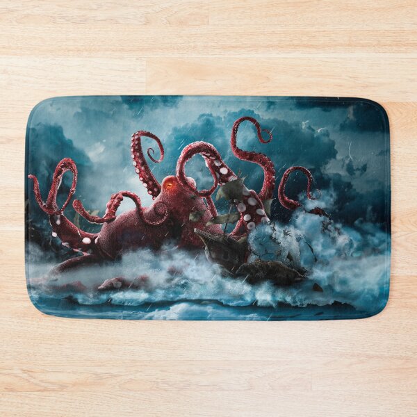 Item preview, Treacherous Ocean Waters Sea Monster Attacks designed and sold by JRRTs.