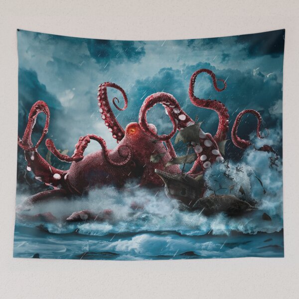 Item preview, Treacherous Ocean Waters Sea Monster Attacks designed and sold by JRRTs.