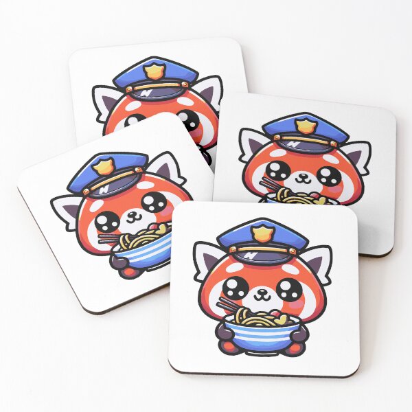 Item preview, Red Panda Eating Ramen designed and sold by PeelZinc.