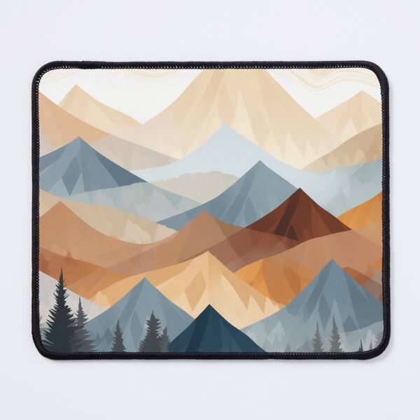 Item preview, Geometry Mountains Pattern designed and sold by NicolasGlowArt.