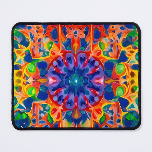 Item preview, Radiant Mandala A Vivid Spectrum of Abstract Patterns designed and sold by ArtComixHaven.