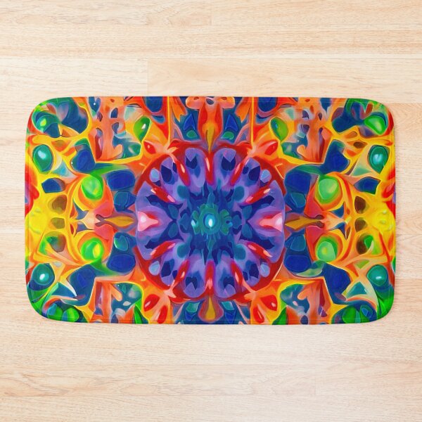 Item preview, Radiant Mandala A Vivid Spectrum of Abstract Patterns designed and sold by ArtComixHaven.