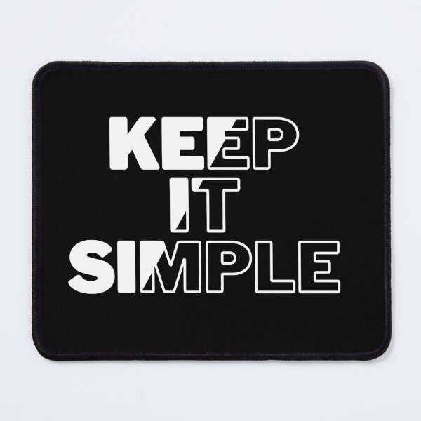 Item preview, Keep it simple designed and sold by Mahmoud Salah.