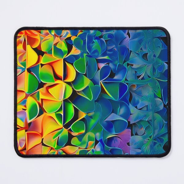 Item preview, Nature's Rhythm Colourful Foliage in Abstract Layers designed and sold by ArtComixHaven.