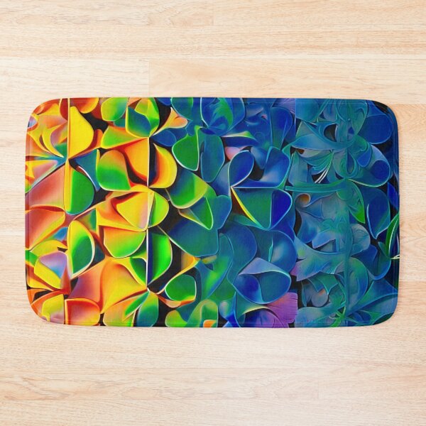 Item preview, Nature's Rhythm Colourful Foliage in Abstract Layers designed and sold by ArtComixHaven.