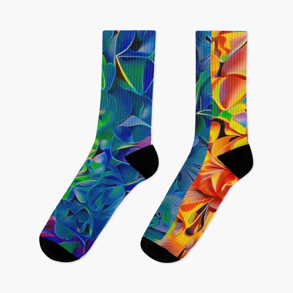 Item preview, Nature's Rhythm Colourful Foliage in Abstract Layers designed and sold by ArtComixHaven.