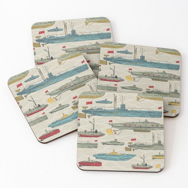 Item preview, Vintage Toy Submarines designed and sold by AardvarkAnarchy.