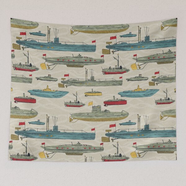 Item preview, Vintage Toy Submarines designed and sold by AardvarkAnarchy.