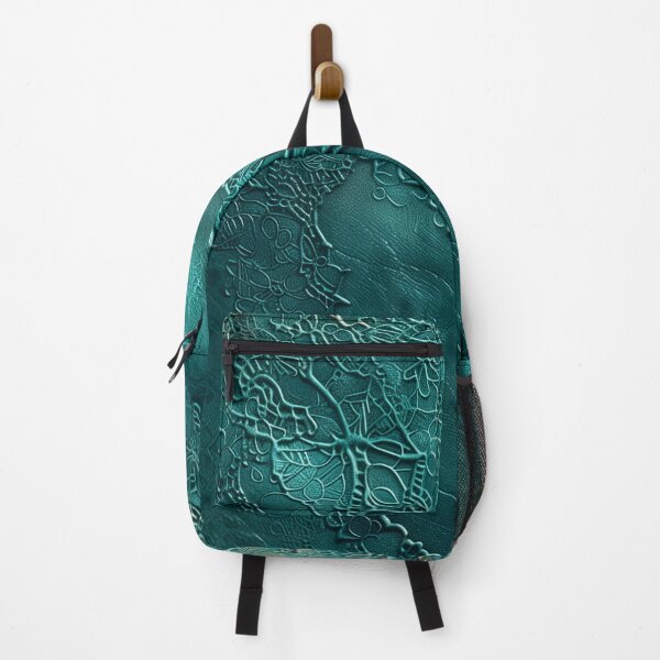 Item preview, Petrol leather texture with hammered lace effect designed and sold by Fantasyplus.