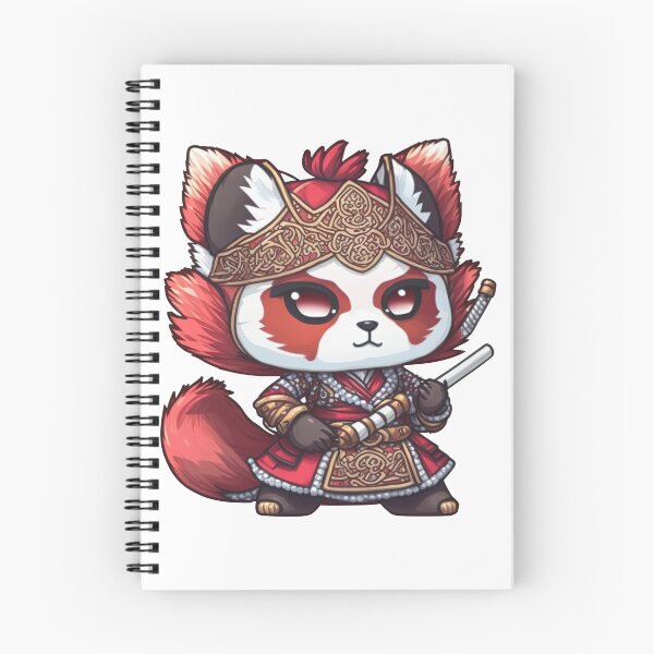 Item preview, The Stoic Guardian: A Glimpse Into the Fabled Red Panda Warrior designed and sold by jgvisualarts.