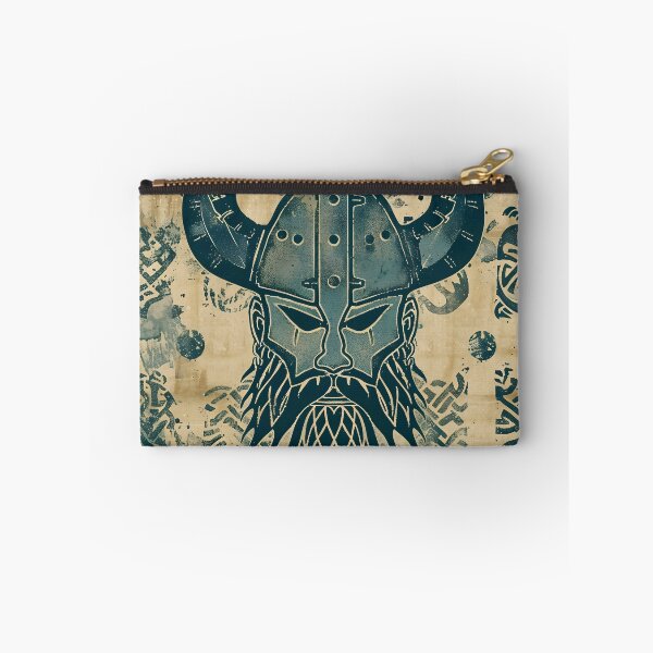 Item preview, Blue Viking Head designed and sold by dcrc.