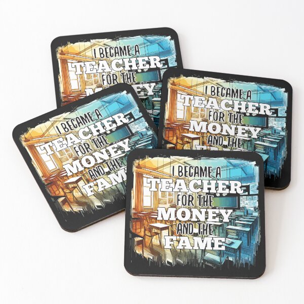Item preview, Teacher teacher money and fame gift designed and sold by Pineapple-Tree.