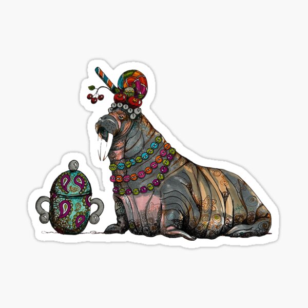 Item preview, Carmen Miranda Walrus designed and sold by Every-wen.