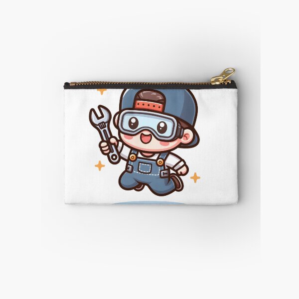 Item preview, Kawaii Mechanic: Wearing Safety Goggles designed and sold by CanvasCutie.