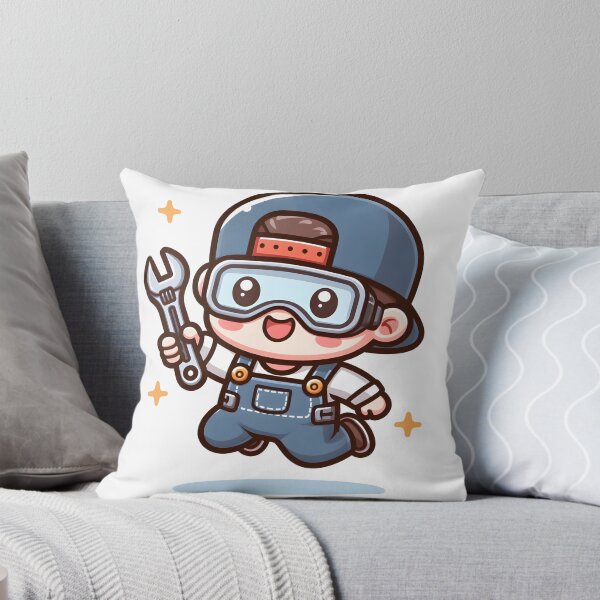 Item preview, Kawaii Mechanic: Wearing Safety Goggles designed and sold by CanvasCutie.