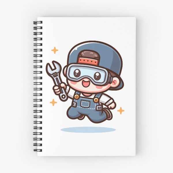Item preview, Kawaii Mechanic: Wearing Safety Goggles designed and sold by CanvasCutie.