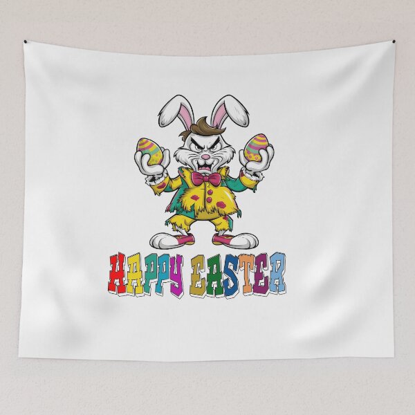 Item preview, Angry Happy Easter Bunny designed and sold by Carbon-Hop.
