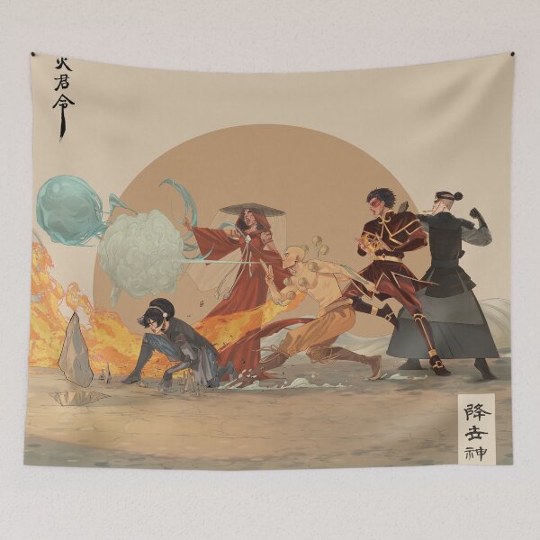 Item preview, Gaang in Alternative Universe (ATLA) designed and sold by Oliuss Art.
