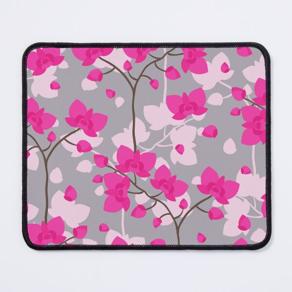 Item preview, Pink and Grey Floral. designed and sold by cgroenewald.